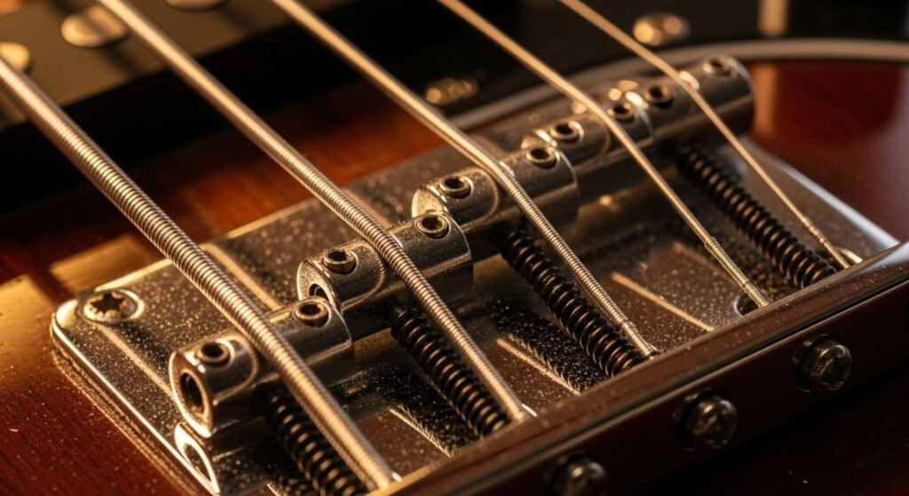 calibre de cordas para baixo